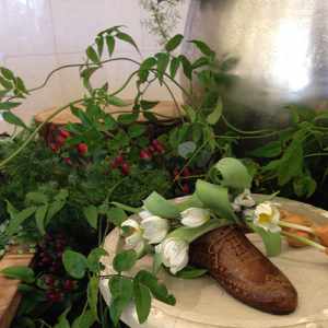 名古屋市東区の花屋「hanafutaba」空間デザイン03